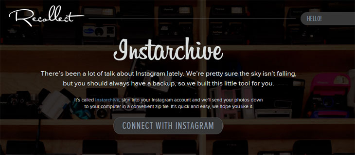 Instagram에서 컴퓨터로 사진을 저장하는 방법