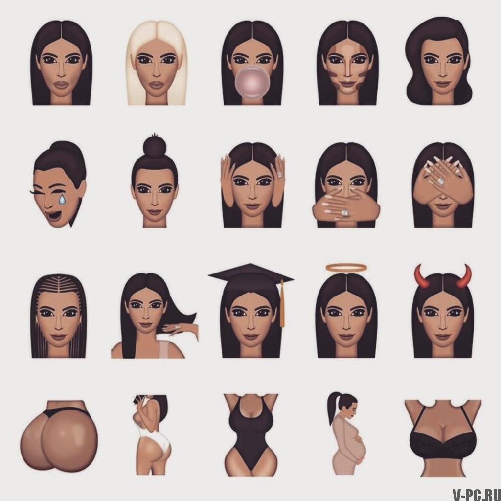 Kim Kardashian의 Instagram을위한 기모노