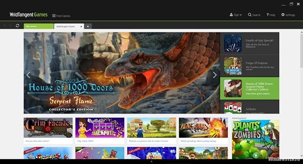 야생 탄젠트 게임 서비스 홈페이지